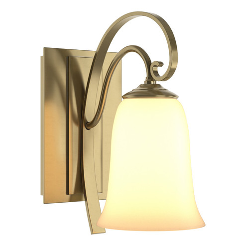 Scroll One Light Wall Sconce in Modern Brass (39|204531SKT86GG0035)