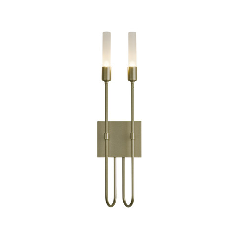 Lisse Two Light Wall Sconce in Modern Brass (39|203053SKT86)