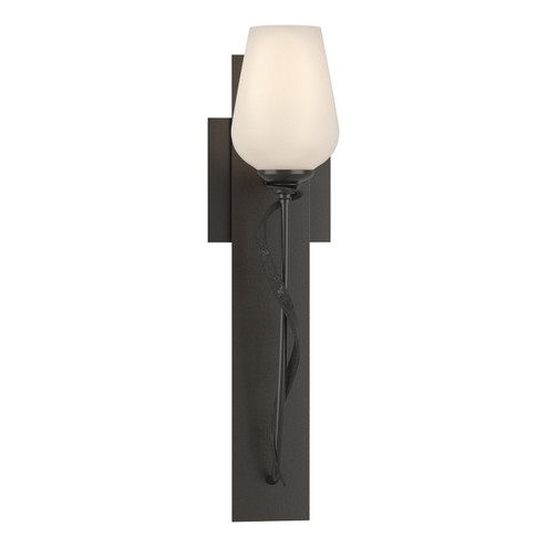 Flora One Light Wall Sconce in Oil Rubbed Bronze (39|203030SKT14GG0303)