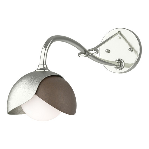 Brooklyn One Light Wall Sconce in Sterling (39|201377SKT8505GG0711)