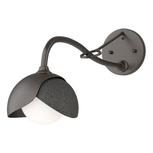 Brooklyn One Light Wall Sconce in Oil Rubbed Bronze (39|201377SKT1420GG0711)