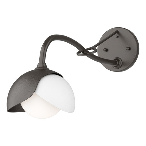 Brooklyn One Light Wall Sconce in Oil Rubbed Bronze (39|201377SKT1402GG0711)