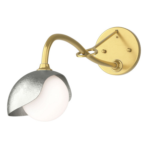 Brooklyn One Light Wall Sconce in Modern Brass (39|201376SKT8685GG0711)