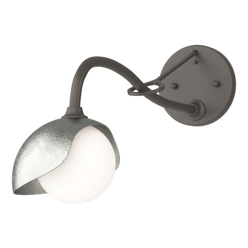 Brooklyn One Light Wall Sconce in Dark Smoke (39|201376SKT0785GG0711)