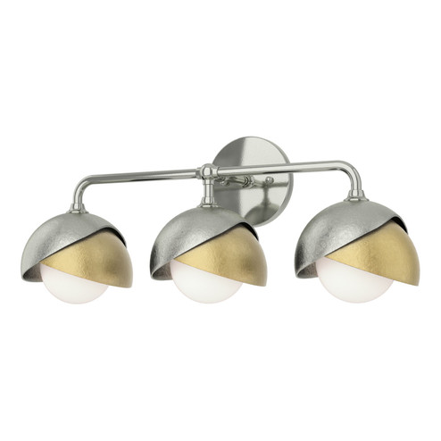 Brooklyn Three Light Bath Sconce in Sterling (39|201375SKT8586GG0711)