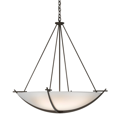 Compass Three Light Chandelier in Bronze (39|194531SKT05GG0170)