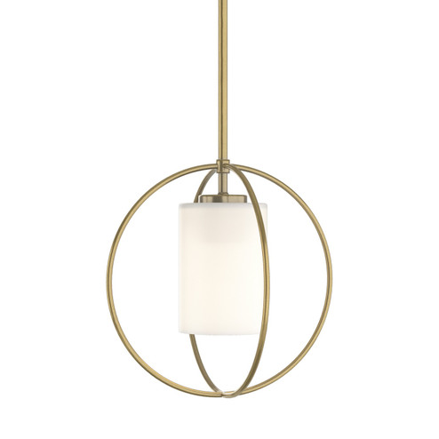 Interlude One Light Mini Pendant in Modern Brass (39|187440SKTMULT86GG0160)