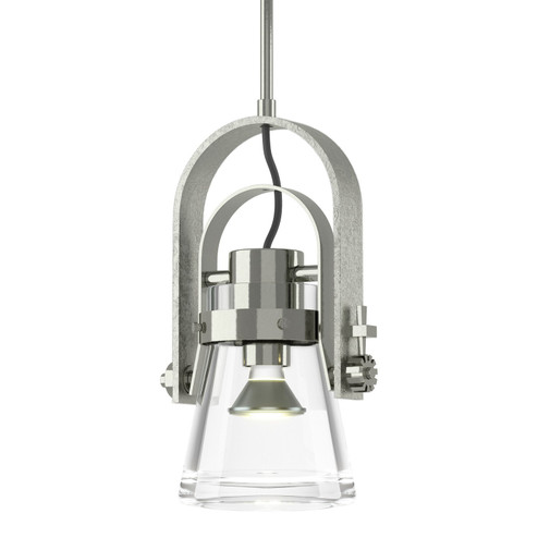Erlenmeyer One Light Mini Pendant in Sterling (39|187200SKTMULT85ZM0467)