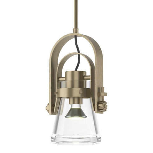 Erlenmeyer One Light Mini Pendant in Soft Gold (39|187200SKTMULT84ZM0467)