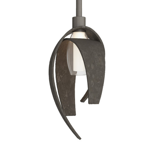 Corona One Light Mini Pendant in Dark Smoke (39|186500SKTMULT07)