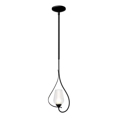 Flora One Light Mini Pendant in Black (39|183050SKTMULT10ZS0354)