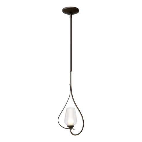 Flora One Light Mini Pendant in Dark Smoke (39|183050SKTMULT07ZS0354)