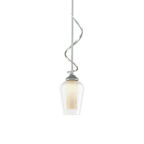 Flora One Light Mini Pendant in Vintage Platinum (39|183030SKTMULT82ZS0354)