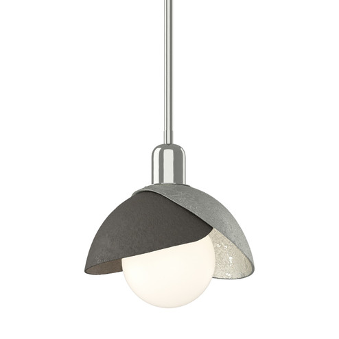 Brooklyn One Light Pendant in Sterling (39|181183SKTMULT8507)