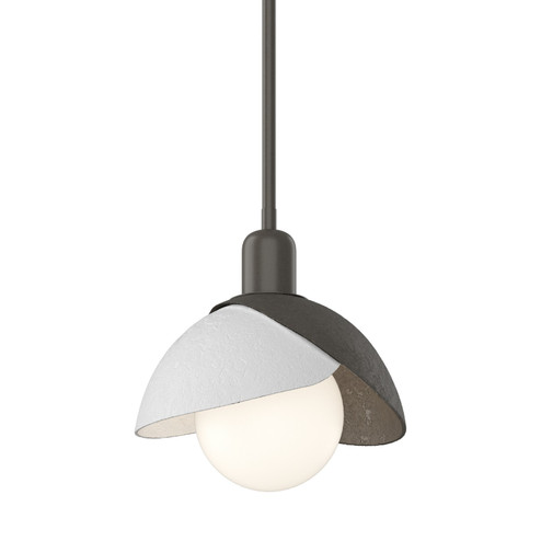 Brooklyn Brooklyn Double Shade Mini Pendant in Dark Smoke (39|181183SKTMULT0702)