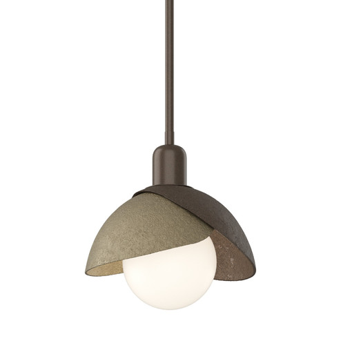 Brooklyn Brooklyn Double Shade Mini Pendant in Bronze (39|181183SKTMULT0584)