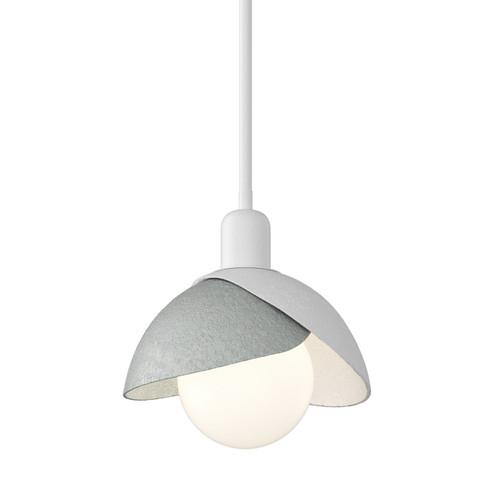 Brooklyn Brooklyn Double Shade Mini Pendant in White (39|181183SKTMULT0282)
