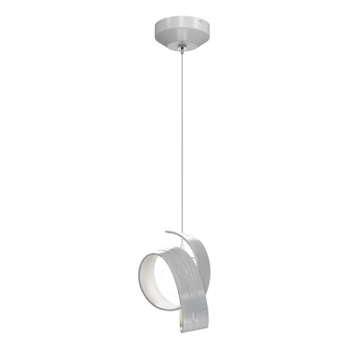 Riza LED Pendant in White (39|161186SKTSTND02GG0711)