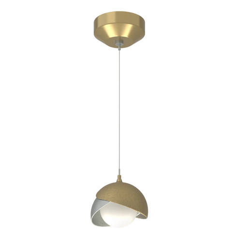 Brooklyn One Light Mini Pendant in Modern Brass (39|161183SKTSTND8682GG0711)