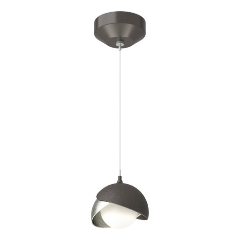 Brooklyn One Light Mini Pendant in Oil Rubbed Bronze (39|161183SKTSTND1485GG0711)