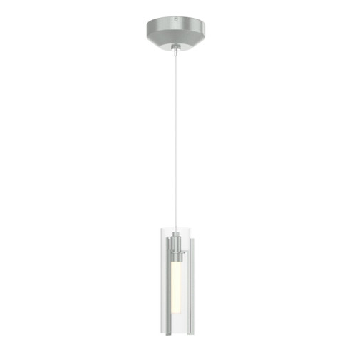 Exos Glass One Light Mini Pendant in Vintage Platinum (39|161180SKTSTND82ZM0065)