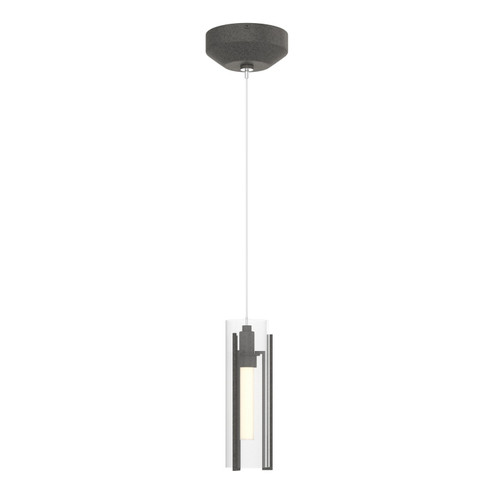 Exos Glass One Light Mini Pendant in Natural Iron (39|161180SKTSTND20ZM0065)