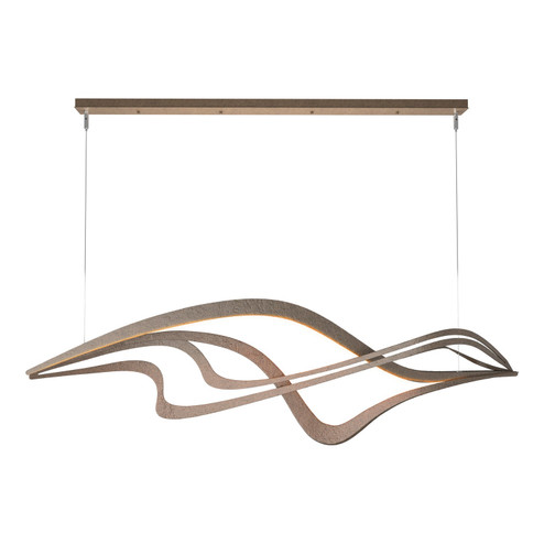 Crossing Waves LED Pendant in Bronze (39|139905LEDSTND05)