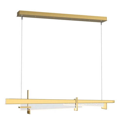 Tenon LED Pendant in Modern Brass (39|139901LEDSTND86ZQ0640)