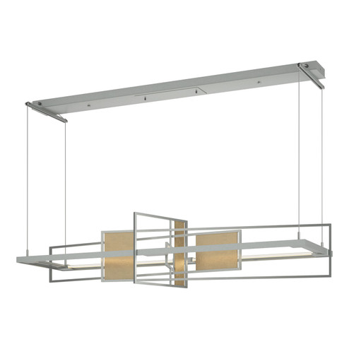 Four Seasons LED Pendant in Vintage Platinum (39|139754LEDSTND8284)