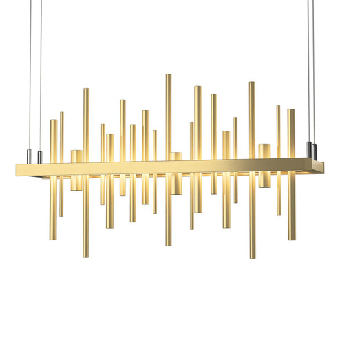 Cityscape LED Pendant in Vintage Platinum (39|139725LEDSTND8289)