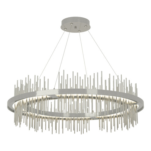 Gossamer Gossamer Circular LED Pendant in Sterling (39|139656LEDSTND8585)