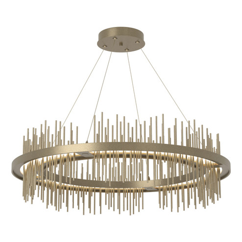 Gossamer Gossamer Circular LED Pendant in Soft Gold (39|139656LEDSTND8484)