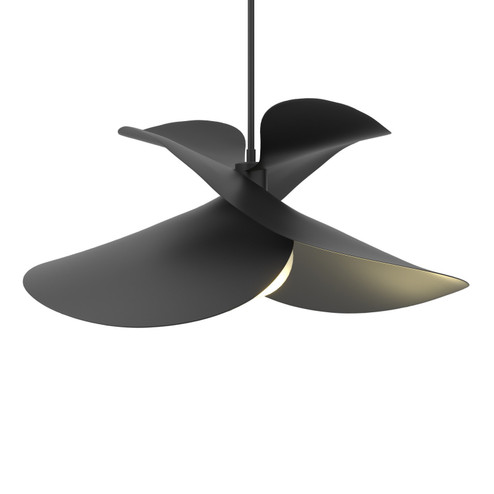 Hibiscus One Light Pendant in Black (39|139455SKTMULT10)