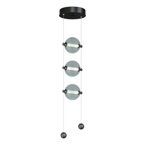 Abacus Abacus 3-Light LED Pendant in Ink (39|139059LEDSTND89YL0668)