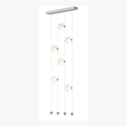 Abacus LED Pendant in Sterling (39|139055LEDSTND85GG0668)