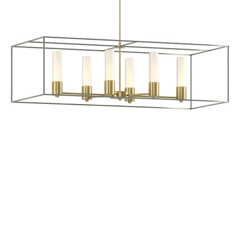 Portico Six Light Pendant in Modern Brass (39|138940SKTMULT8685GG0392)
