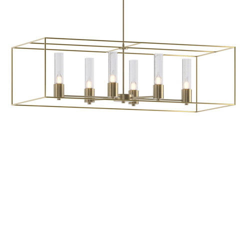 Portico Six Light Pendant in Soft Gold (39|138940SKTMULT8486II0392)