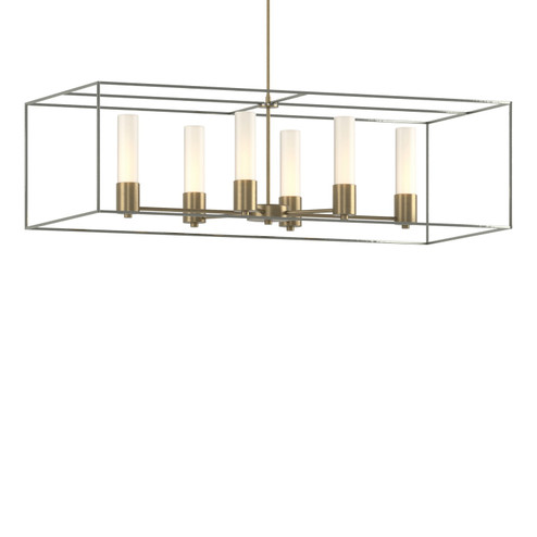 Portico Six Light Pendant in Soft Gold (39|138940SKTMULT8485GG0392)
