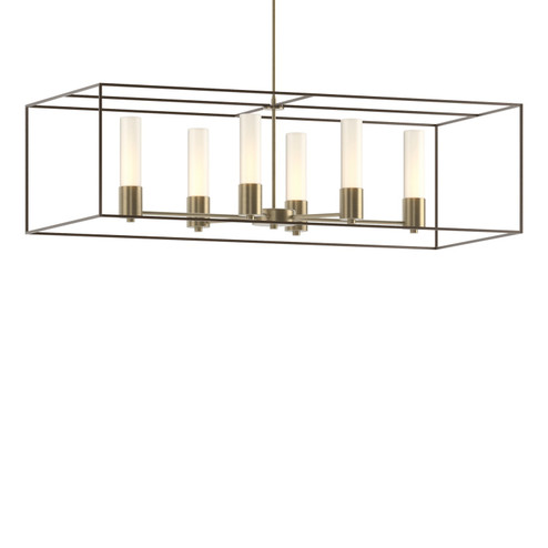 Portico Six Light Pendant in Soft Gold (39|138940SKTMULT8405GG0392)
