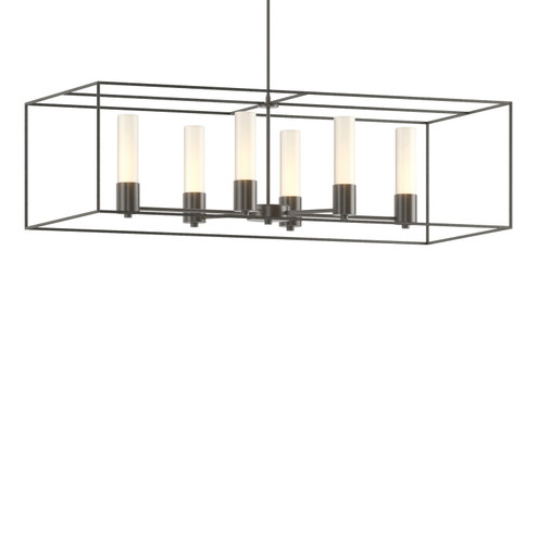 Portico Six Light Pendant in Dark Smoke (39|138940SKTMULT0720GG0392)