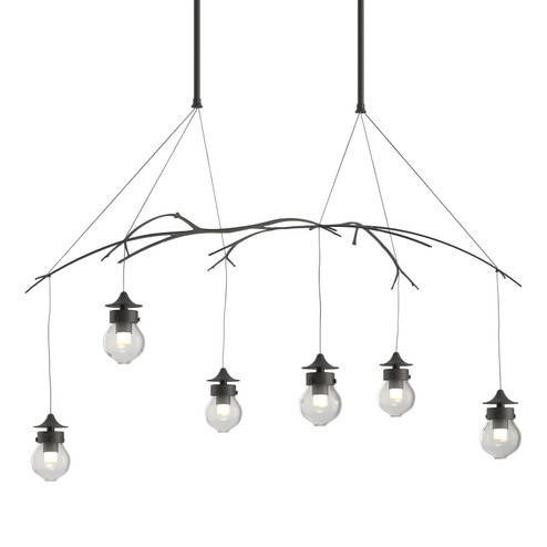 Kiwi Six Light Pendant in Natural Iron (39|136560SKTSTND20ZM0565)