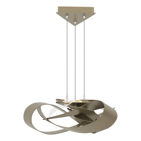 Flux LED Pendant in White (39|136520LEDSTND02)