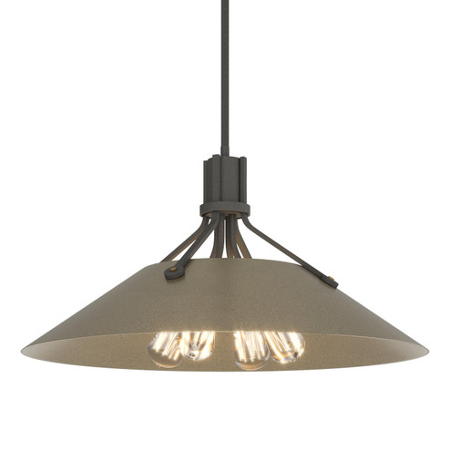 Henry Four Light Pendant in Natural Iron (39|136340SKTMULT2084)