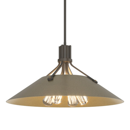 Henry Four Light Pendant in Dark Smoke (39|136340SKTMULT0784)