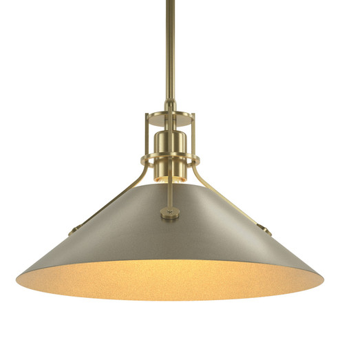 Henry One Light Pendant in Modern Brass (39|134550SKTMULT8684)