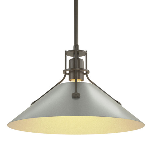 Henry Henry Medium Steel Shade Pendant in Dark Smoke (39|134550SKTMULT0782)
