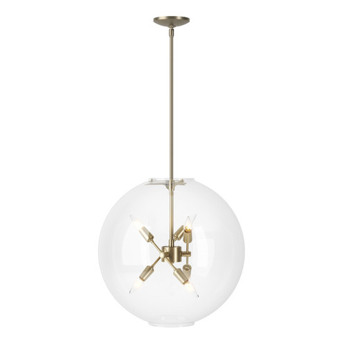 Sfera Six Light Pendant in Soft Gold (39|134410SKTMULT84ZM0497)