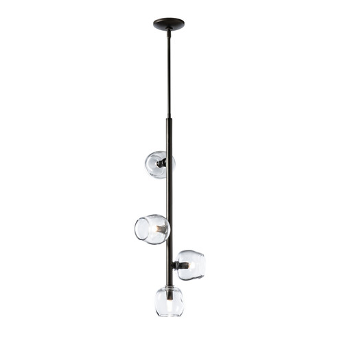 Ume Four Light Pendant in Black (39|131610SKTMULT10FD0710)