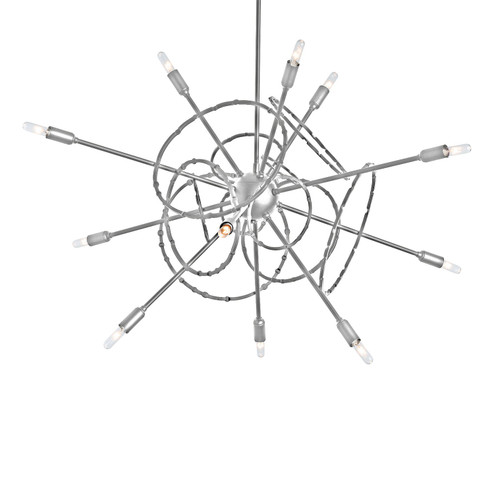 Olympus 12 Light Pendant in Sterling (39|131604SKTMULT85)