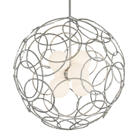 Olympus Six Light Pendant in Sterling (39|131602SKTMULT85GG0677)